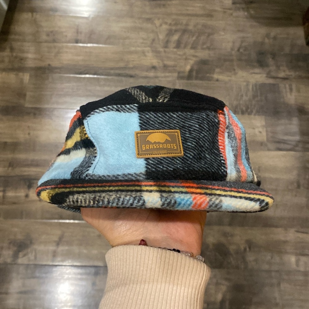 Grassroots California Limited Edition Flannel SnapBack hat